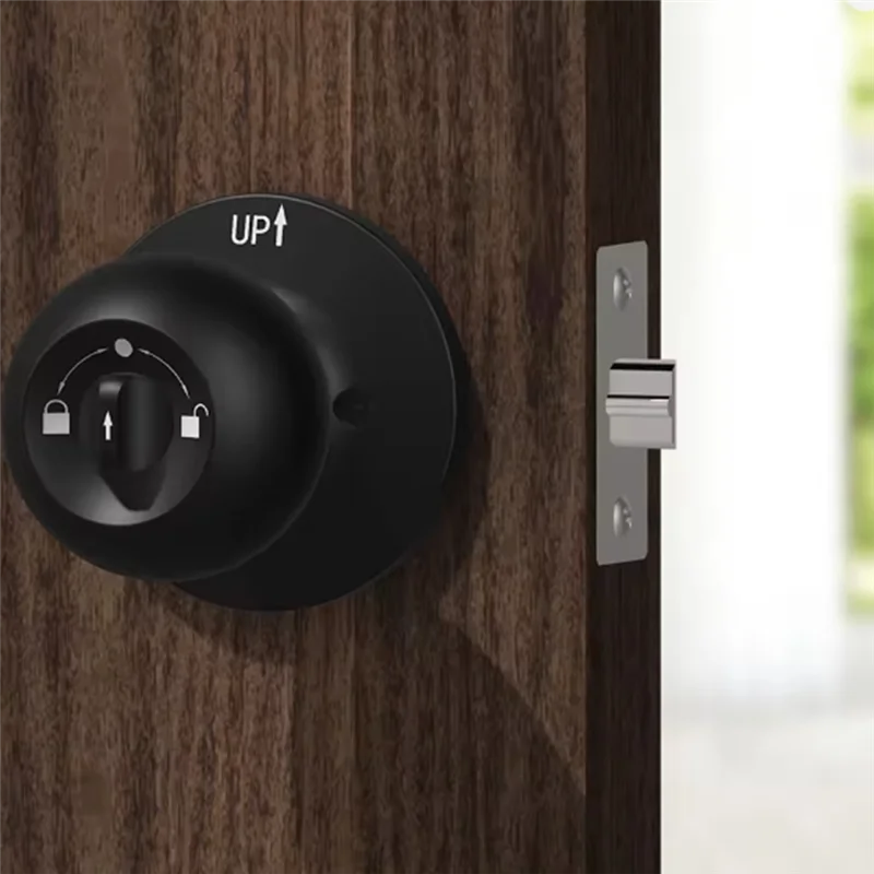 

Fingerprint Door Knob Door Lock With Keys TUYA App Control Smart Door Knob Rechargeable For Bedrooms Cloakroom