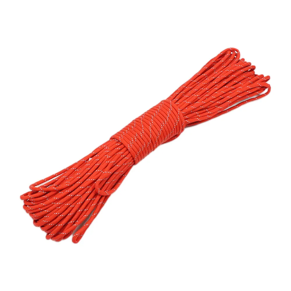 

Fixed Rope Camping Polyester Reflective Effect Pull Rope Reflective Effect Reflective Yarn Ductility Smooth Soft