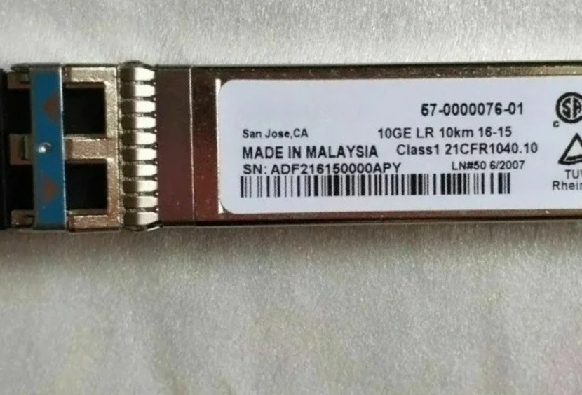 

1pc 57-0000076-01 10GE LR 10KM 1310nm SFP + 10 Gigabit Module