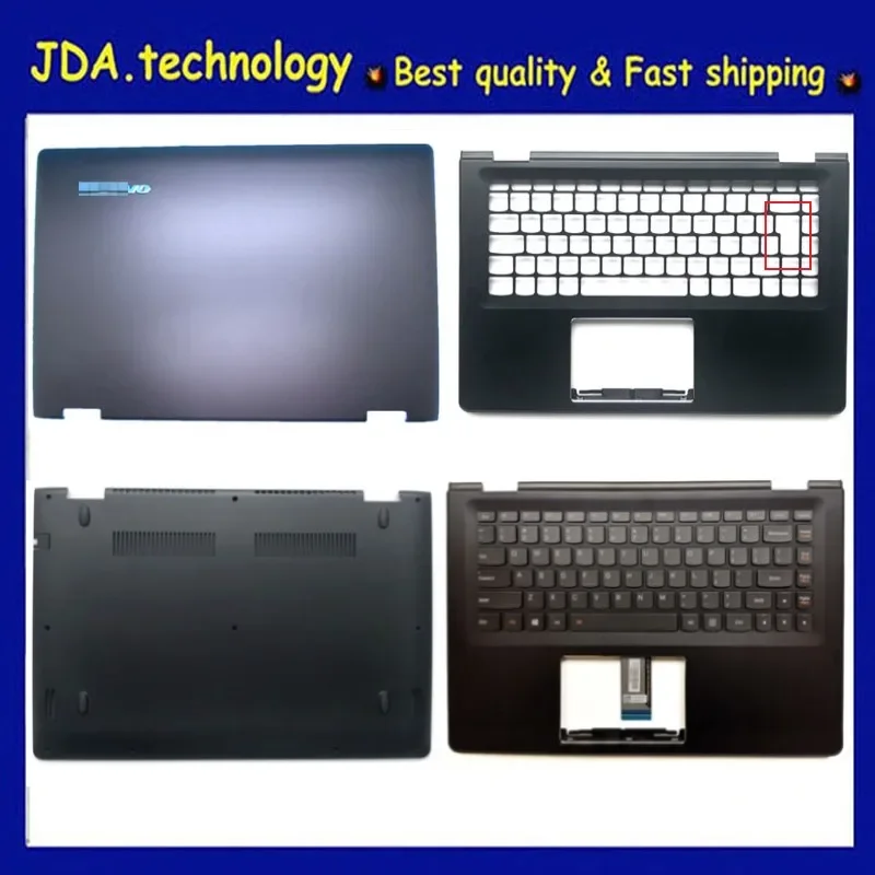 New/org For Lenovo Yoga 500 Yoga 500-14 Yoga 500-14ISK Flex 3-1470 LCD back cover(Scratch on Logo) /Upper cover /Bottom cover