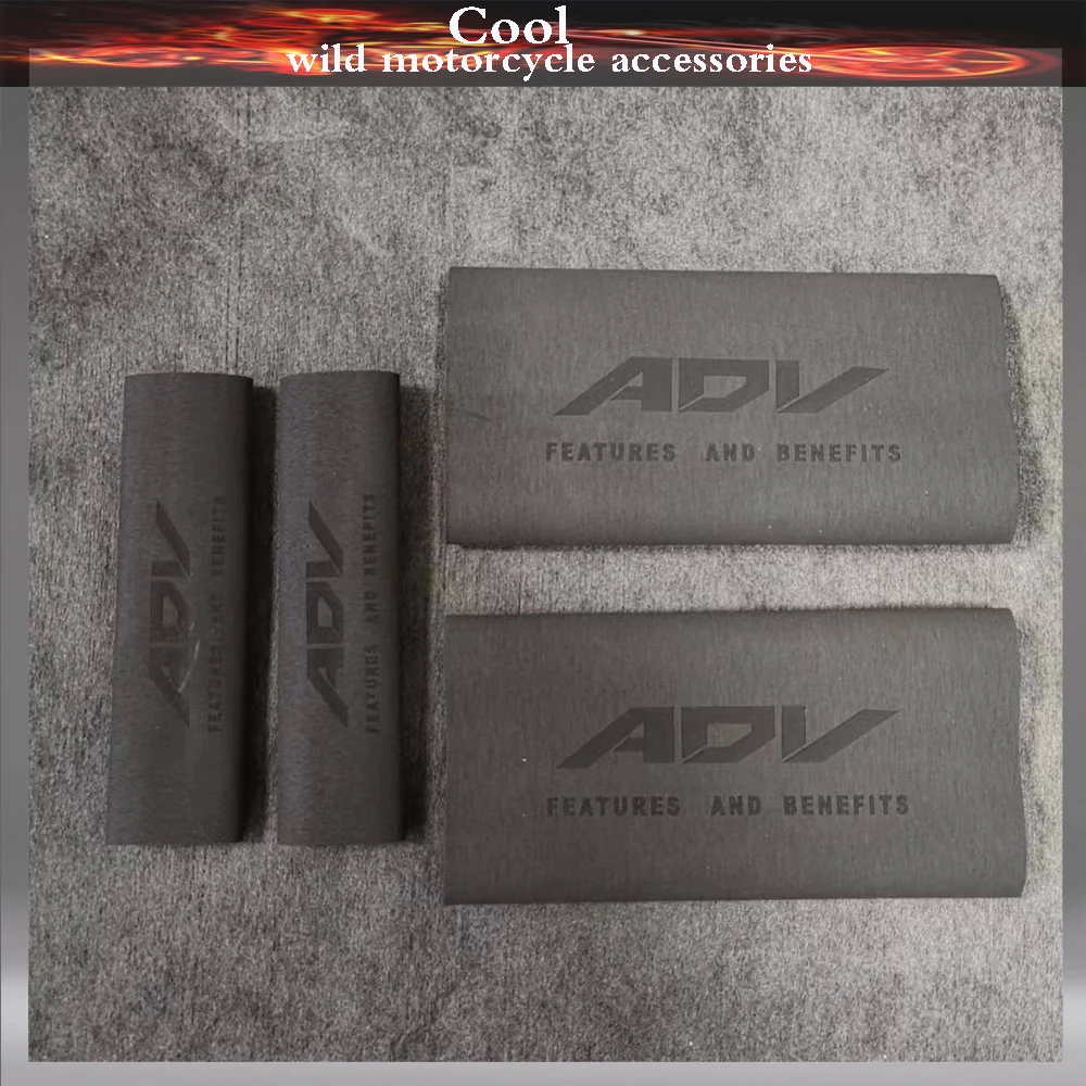 ADV LOGO For Honda ADV150 350 X-ADV 750 XADV Motorcycle Universal Heat Shrinkable Grip Cover Non-slip Rubber Grip Glove