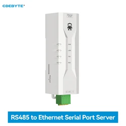 RS485 to Ethernet Serial Server DC 8-28V CDEBYTE NE2-D11 Ultra Small Volume MQTT IOT Communication ModBus Gateway TCP/IP to RTU