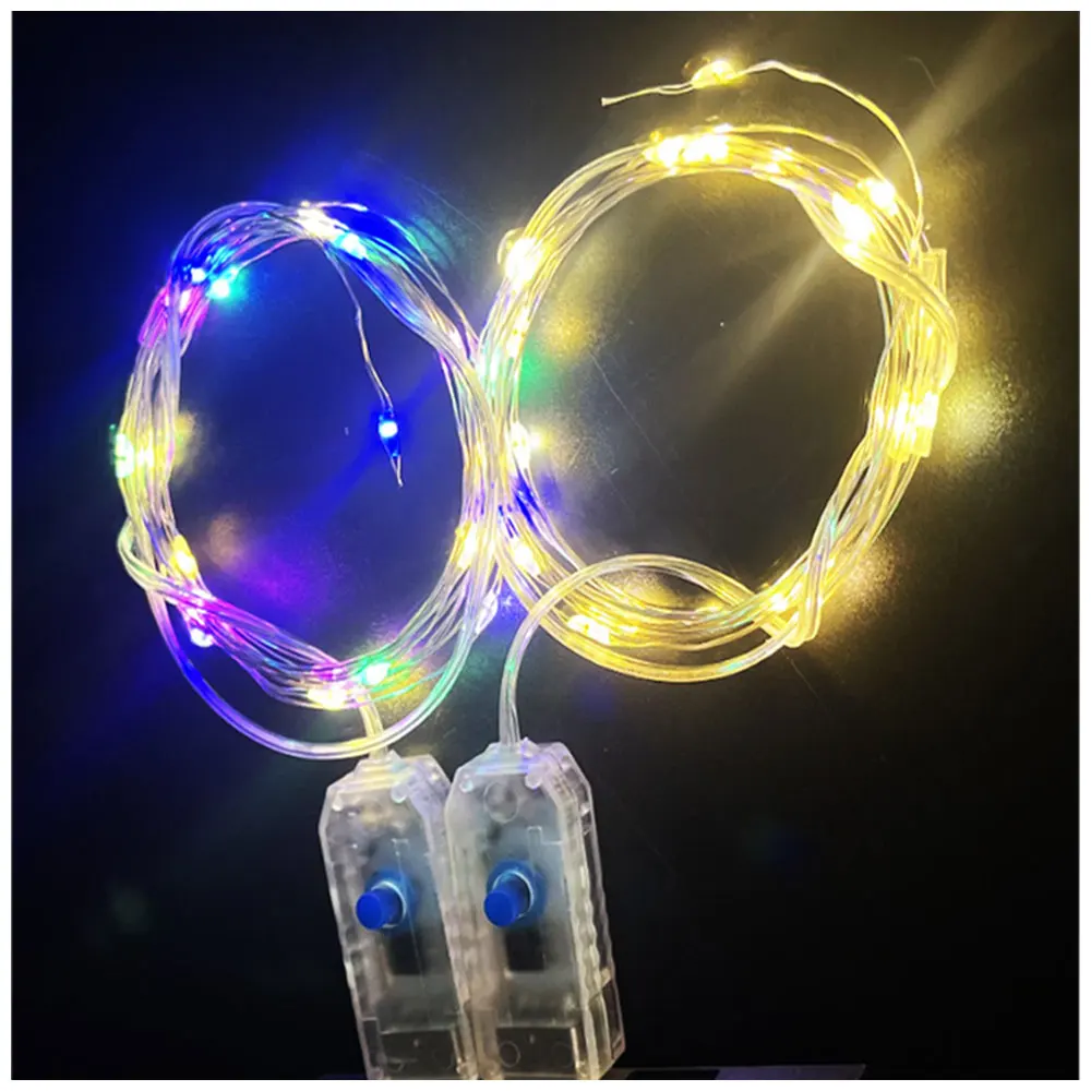 Led USB 8 modes Fairy Lights Outdoor Garland DIY Christmas Wedding Party Decoration Waterproof  Led Copper Wire String Lights