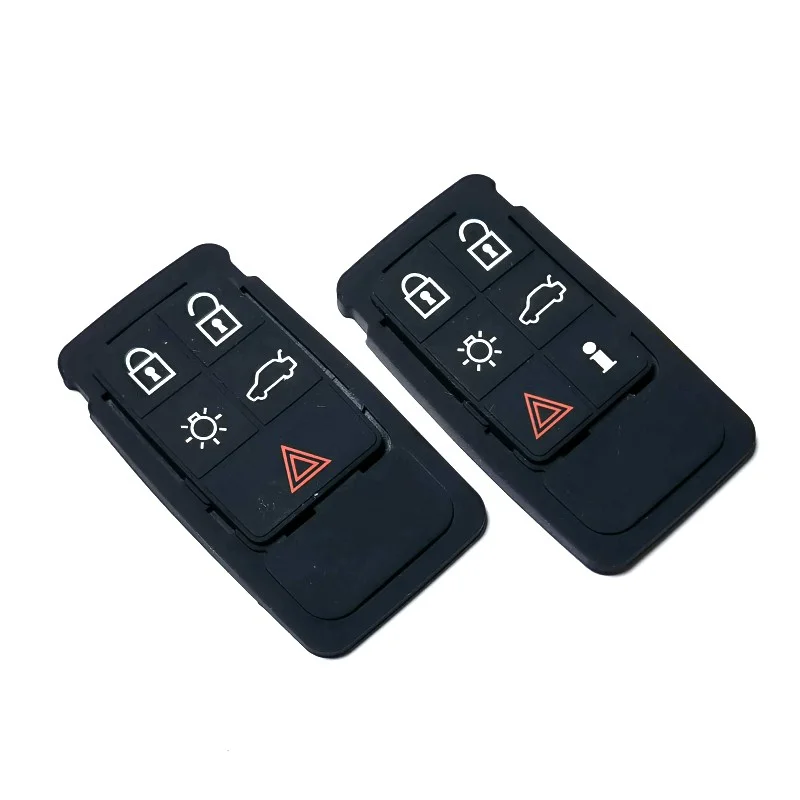 

For VOLVO Key Button Skin Remote 5/6 Keys Control Button V40/V60/S60/S80 Key Skin
