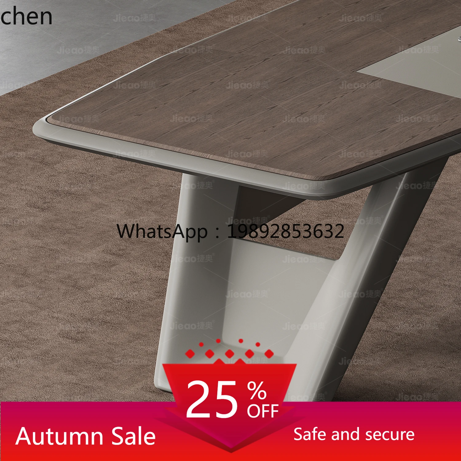 

Office Desk and Chair Set Executive Desk Simple Modern Office Furniture