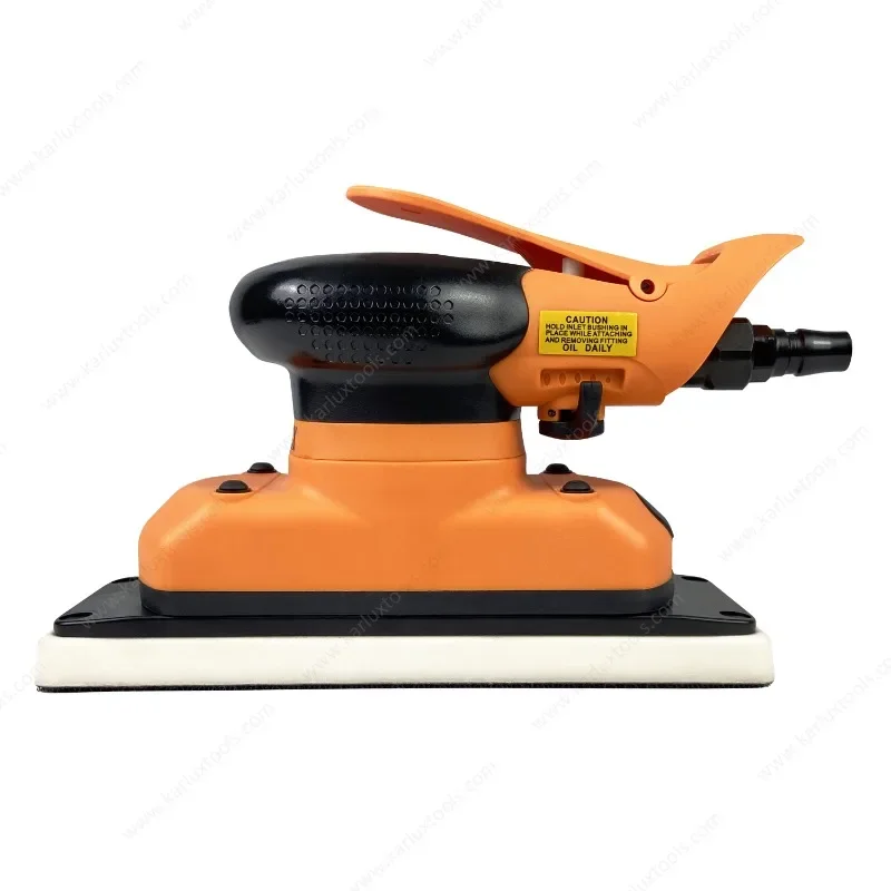 70x198mm Pneumatic Random Ortbital Non Vacuum Square Air Sander Power Sanding Machine