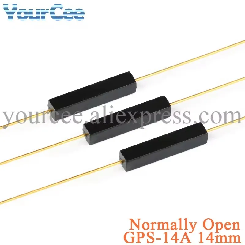 5pcs/lot NO NC Magnetic Conversion Sensor Reed Switch Magnetic Switch Normally Open Normally Closed 4*28MM 1.8*10MM 2*14MM 2.5X4