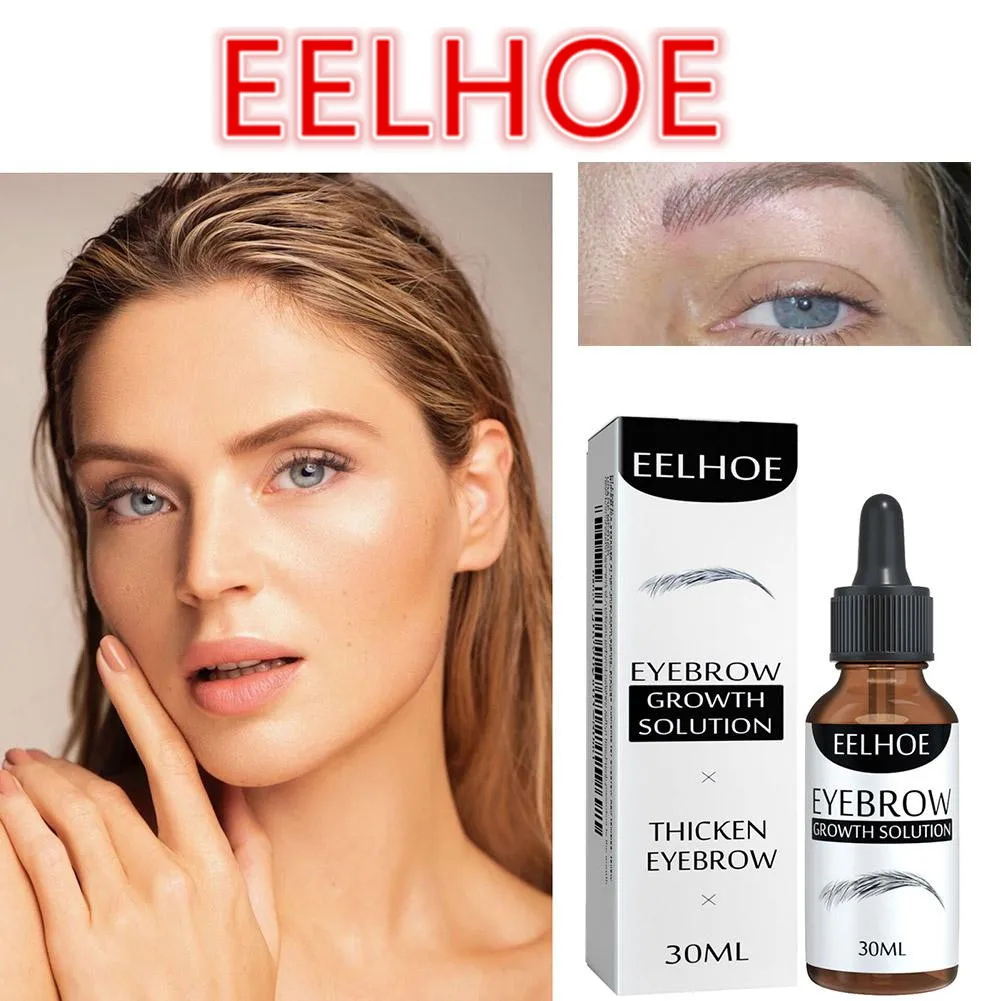 EyebloggCare-Solution de Cils Bouclés Naturels pour Femme, Longue Longueur, Augmentation des Cils, Optique, 30ml