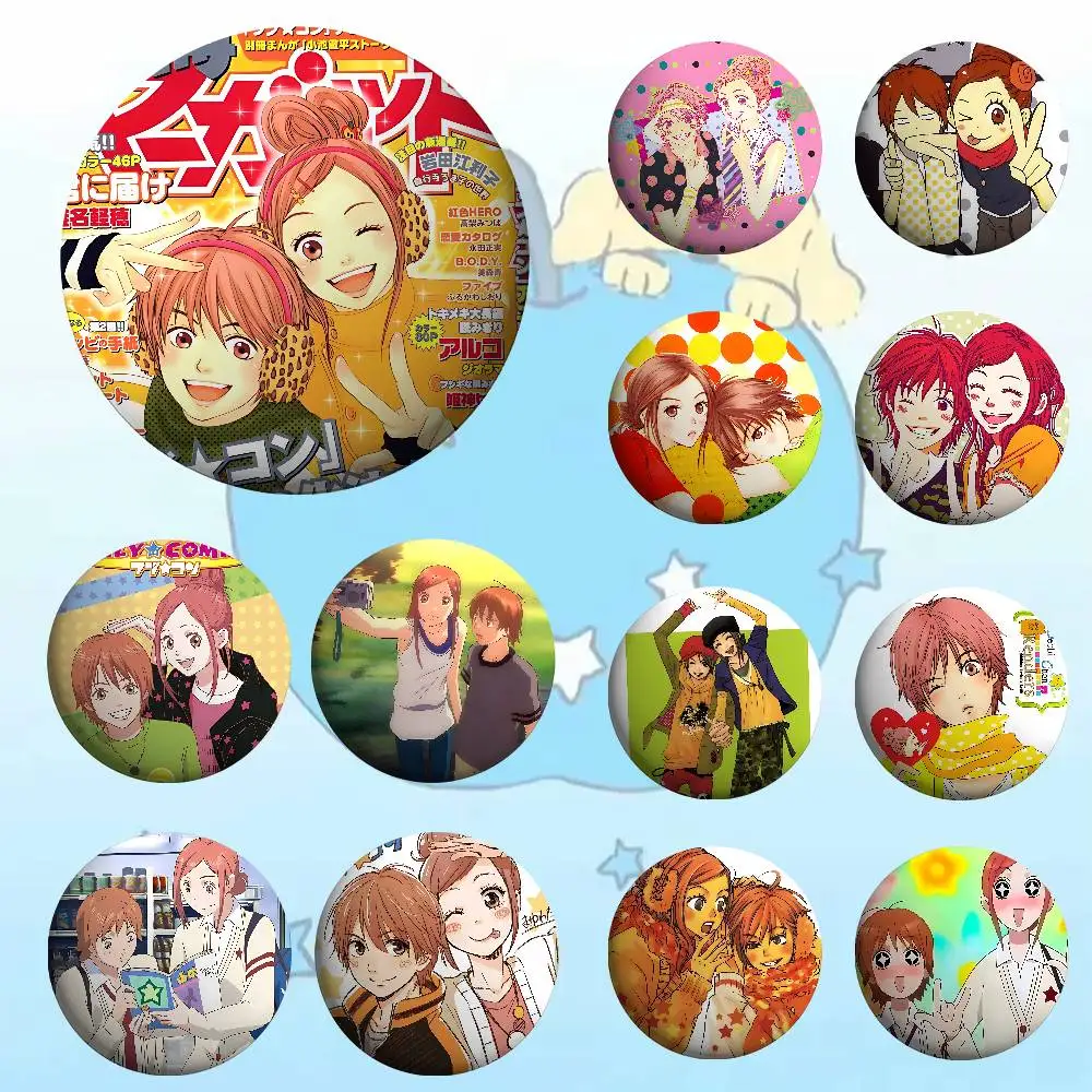 Anime Lovely Complex For Clothes Anime Enamel Pin Cute Things Cartoon Cosplay Badges On Backpack Brooch Art Gifts