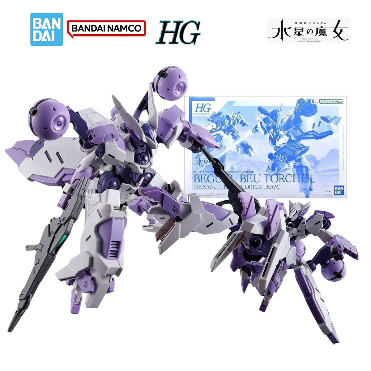 

Bandai Gundam, комплект оригинальной модели, аниме-фигурка HG TWFM 1/144 B gcu-Beu Torche, экшн-фигурка, подвижная сборная модель, игрушки