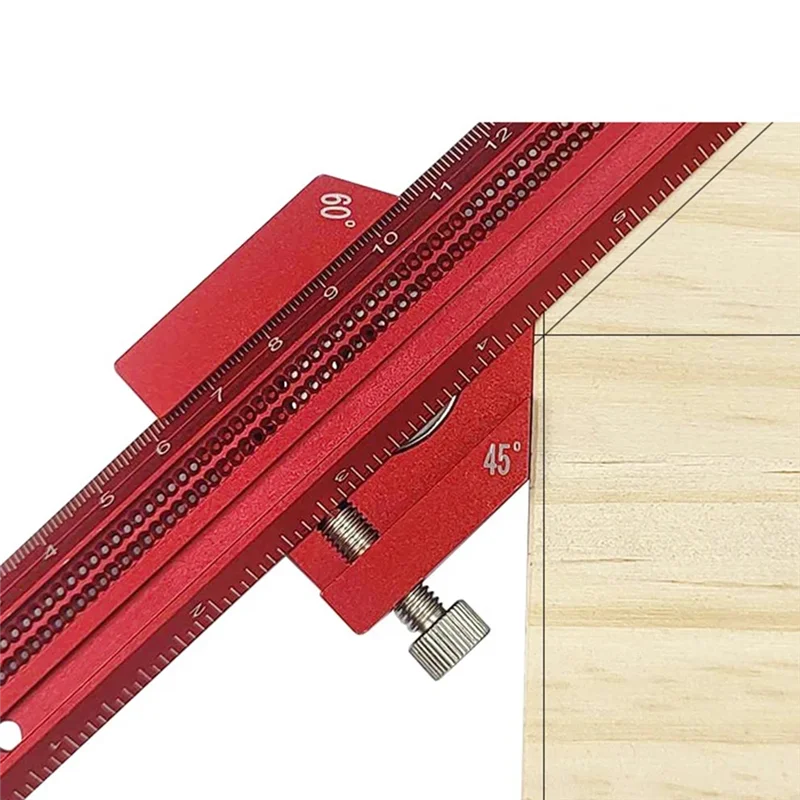 ABJN-Деревообрабатывающий маркировочный инструмент для позиционирования, регулируемый блок позиционирования линейки для измерения угла
