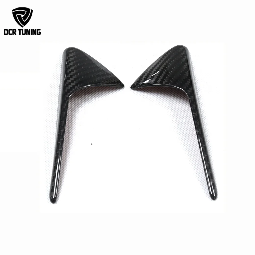 

Dry Carbon Fiber Side Fender Cover for Tesla Model 3 X S Y Fender Front Camera Air Vent Trim Cover