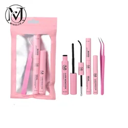 MJ Lash Bond and Seal 10ml Individual Lashes Glue and Seal Super Strong Hold Lash Extension and Lash Glue Remover 5ml Tweezers