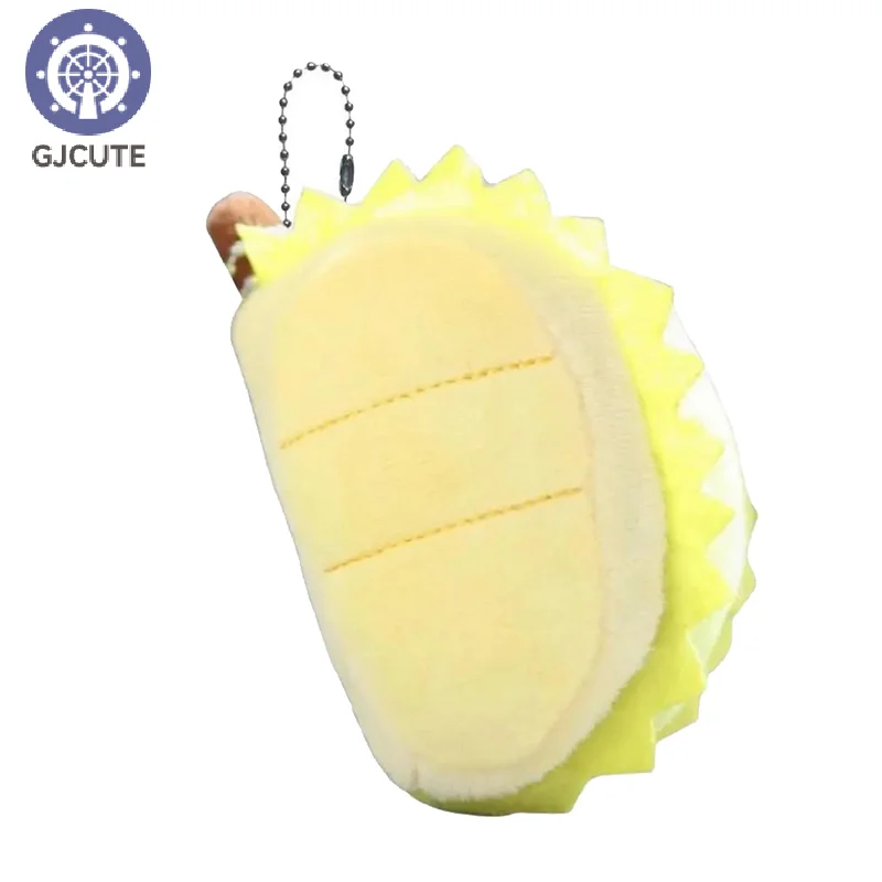 Giocattolo Durian in cotone PP Durian ispirato alla frutta Peluche Bambola di pezza Borsa Zaino Decorazione da appendere unica Ornamento per bambini