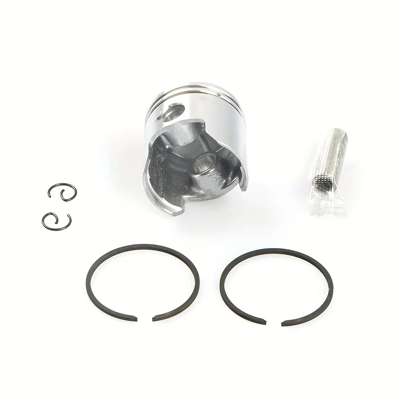 2 Stroke Engine 44mm/44mm Bore Cylinder Piston Gasket 10MM Pin for 47cc 49cc 50cc ATV Mini Quad Pocket Bike