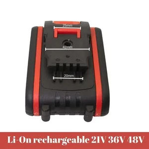 Wiederaufladbare Lithium -Ionen -Batterie, 21V, 36VF, 48 VF, 88 VF, Batterie mit hoher Kapazität für drahtlose elektrische Sägeschlüssel, alternative Säge 8 Hauptverkäufe Reloadable Batterie 88 V - №7