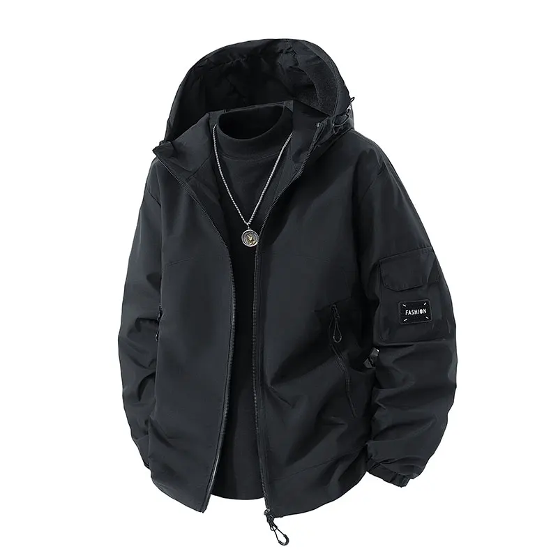 Spring and Autumn Men's Outdoor Sports and Leisure Jacket Windproof and Breathable Couple's Outdoor Cold Proof Stormtrooper