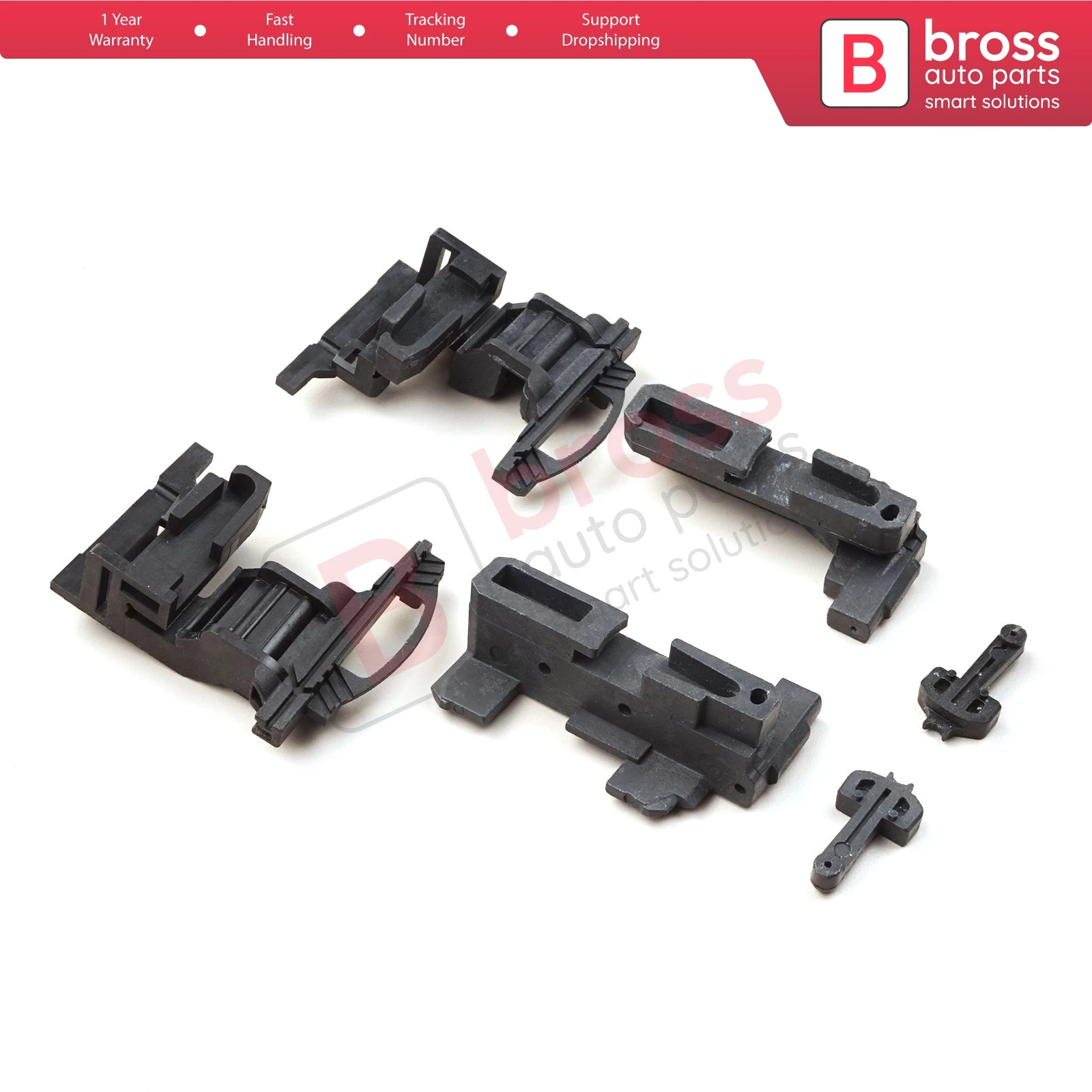 Bsr554 Schuifdak Rail Geleider Reparatie Plastic Clips Set 1697800244 Voor Mercedes A B Klasse W168 1997-2004 W169 2004-2012 W245 2005-11