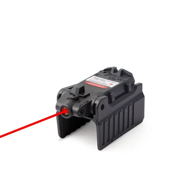 

Tactical Glock Laser Sight Rear Red Laser Aiming fit Airsoft Glock 17 Picatinny Weaver Rail Mount for Pistol Handgun Rifle