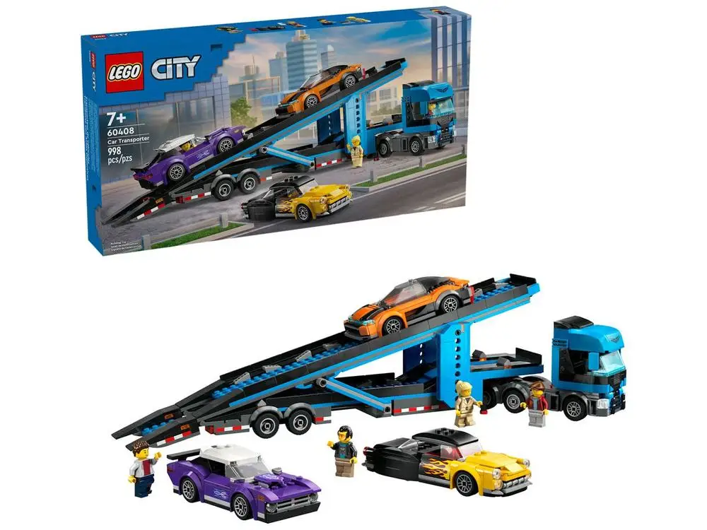 LEGO City Stunt Truck with Sports Cars