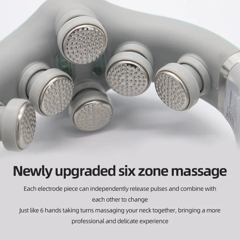 EMS Neck Massager Physical Therapy Instrument Hot Cervical Vertebra Instrument Shoulder And Neck Protection Instrument