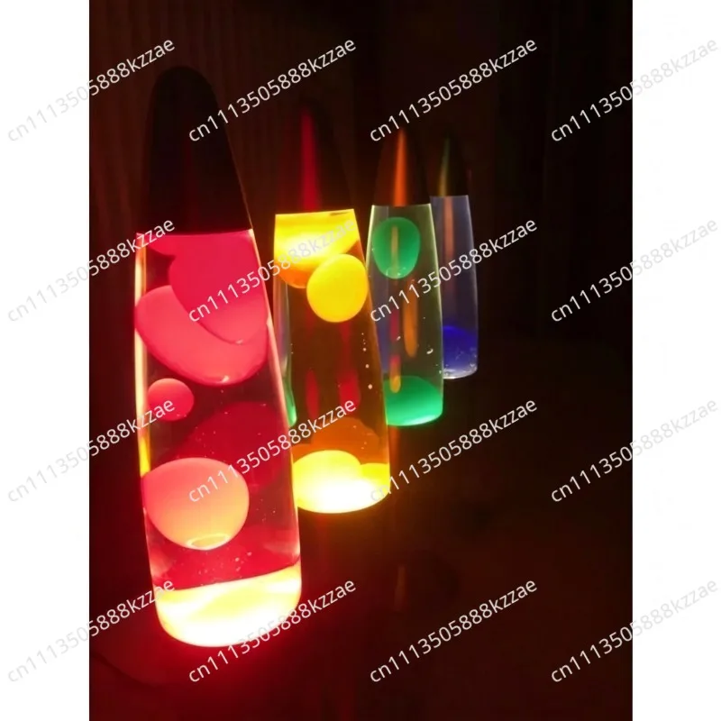 Creative Volcano Lava Lamp Multicolor LED Night Light 25W LED Jellyfish Lamp for Home Living Room Bedroom EU