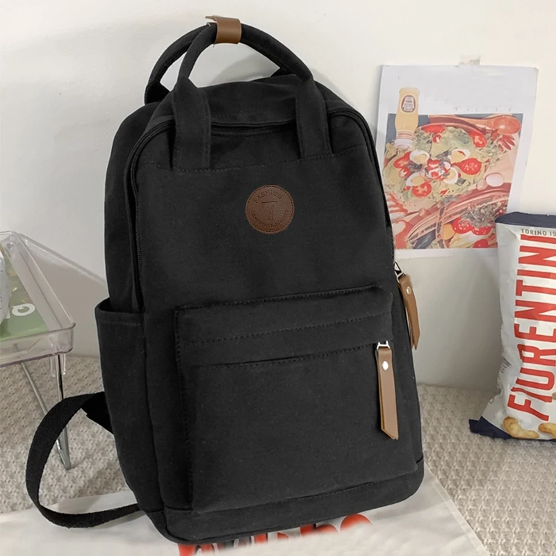 mochila-de-lona-minimalista-moderna-para-deslocamento-diario-versatil-alca-ajustavel-leve-casual-funcional-bolsa-de-viagem