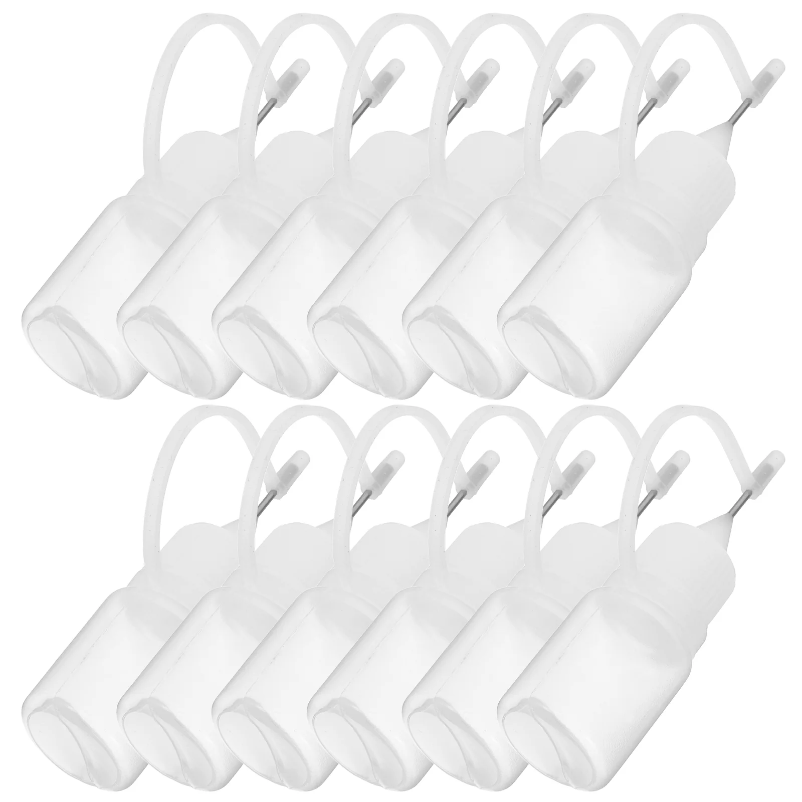 30 Pcs Bottled Glue Bottles Applicator Mini with Tip Squeeze for Paint Machine Oil Containers