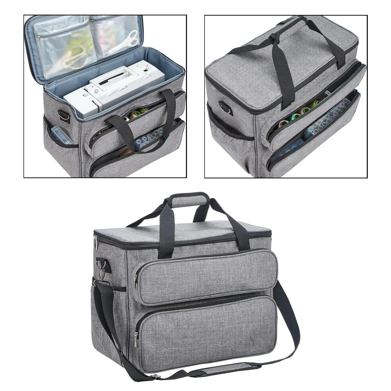 

Чехол для переноски швейной машины Портативная большая сумка Сумка для швейной машины для ножниц,