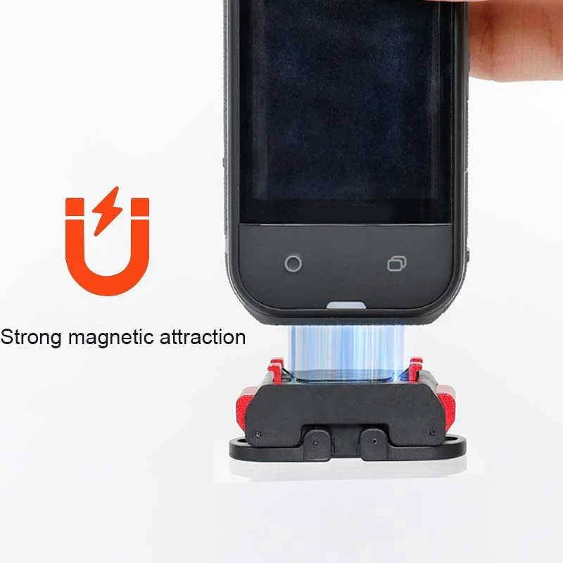 Camera Magnetic Quick Release Adapter Mount for insta360 X5 Camera Aluminum Alloy+ plastic Camera Stand Mount Adapter for 360 X5