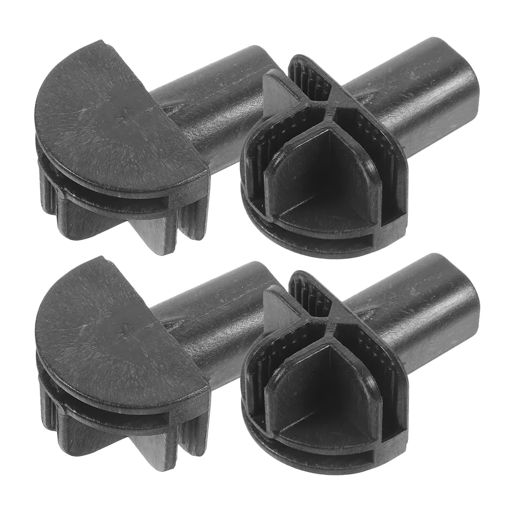 Connecteurs de garde-robe modulaires simples, organisateurs de fils pour cordons, 4 pièces