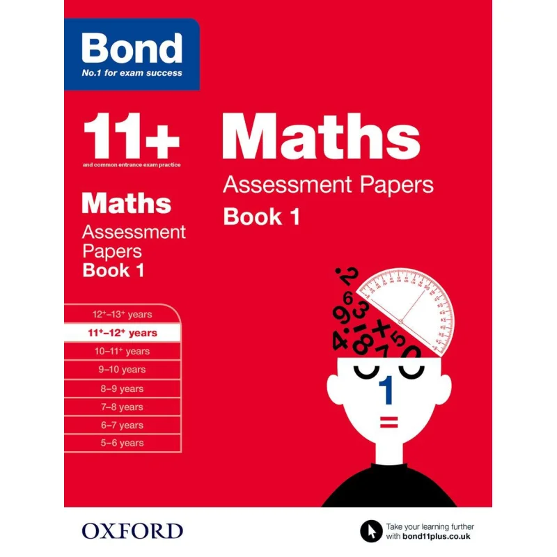 Bond 11 Maths Assessment Papers  1112 Years Book 1 Bond 11 Oxford University Press 9780192740182 Book