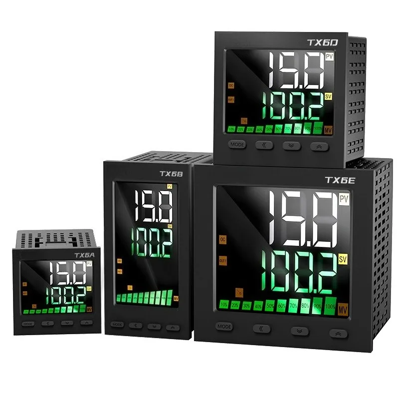 PID Temperature Controller Digital Thermostat RS485 Modbus 4-20mA Industrial Temp Regulator