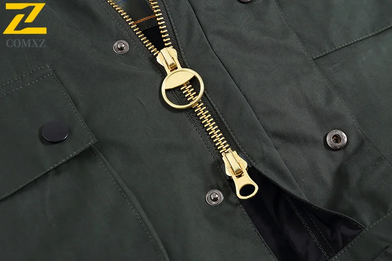 Vintage Street Jacket Men's Women's Autumn 2025 High-end Fashion Corduroy Plaid Windproof Coat Casual Multi-Pocket Loose Jacket