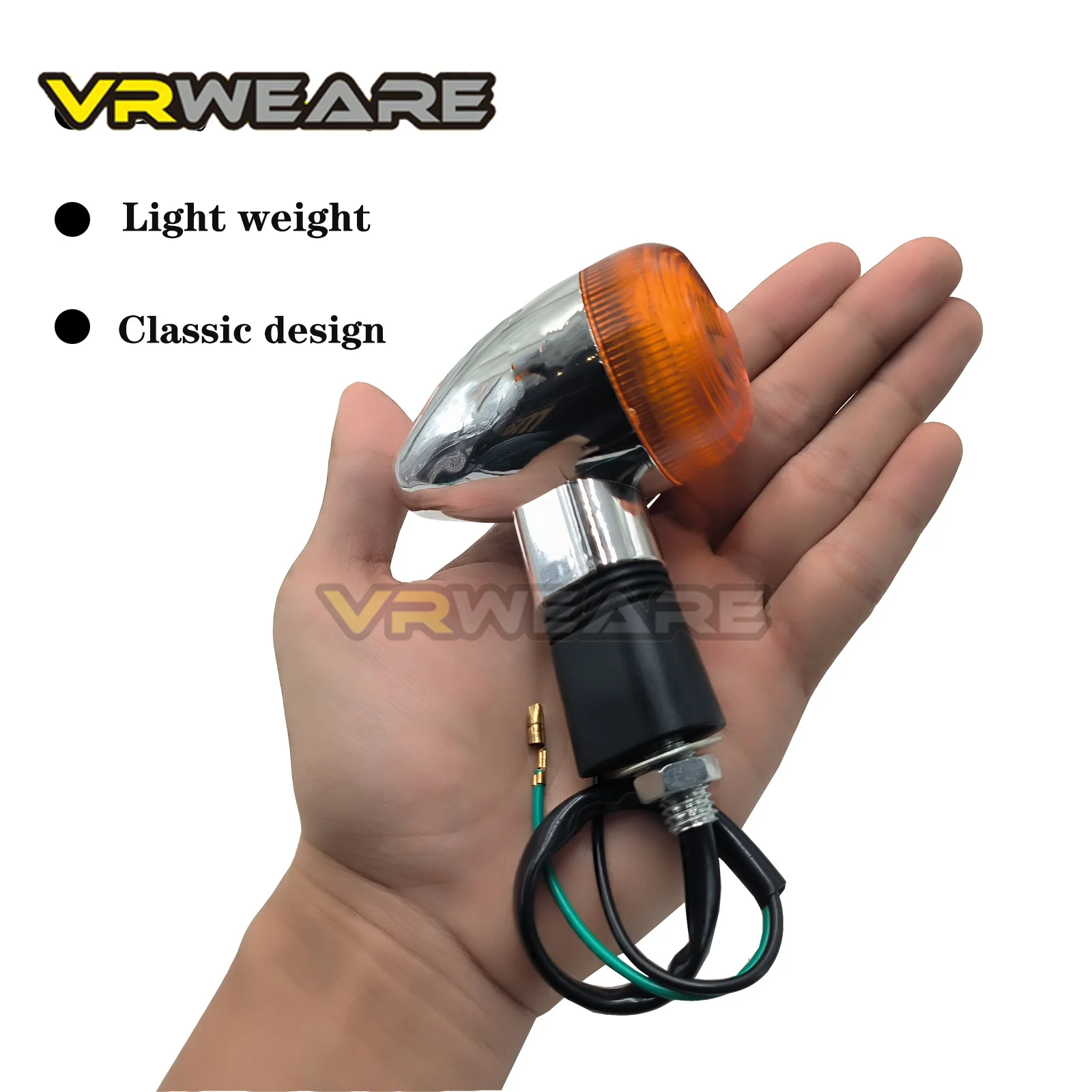 Motorcycle Turn Signals Lights For Kawasaki Vulcan VN800 900 1500 1600 1700 2000Custom Honda VTX1300 C R S RETRO Turn light