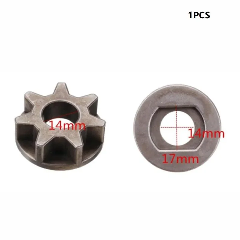 

M14/M16 Chainsaw Gear Replacement For 115 125 150 180 Angle Grinder Chain Saw Chain Saw Steel Construction Easy Installation