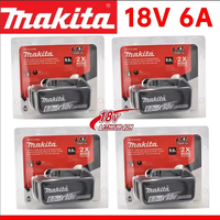 100% original Makita 18V 6.0Ah Rechargeable Battery ,For Makita BL1830 BL1830B BL1840 BL1840B BL1850 BL1850B Power Tools Battery