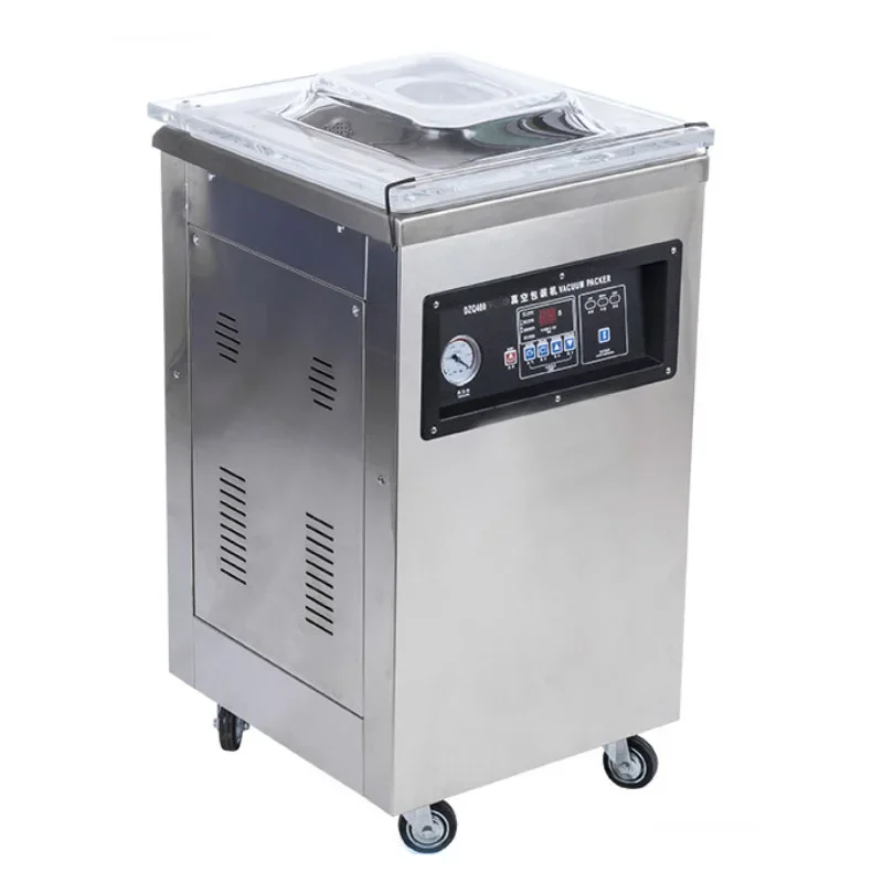Sealing Vacuum Food Automatic Double Chamber Flat Vaccum Packer Saver Bags Kichen Commercial Packaging Machine