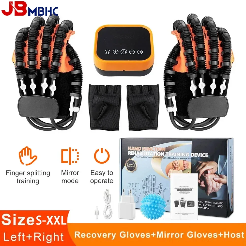 Right Left Hand Rehabilitation Robot Gloves Hemiplegia Cerebral Infarction Training Equipment Stroke Finger Physiotherapy Tools