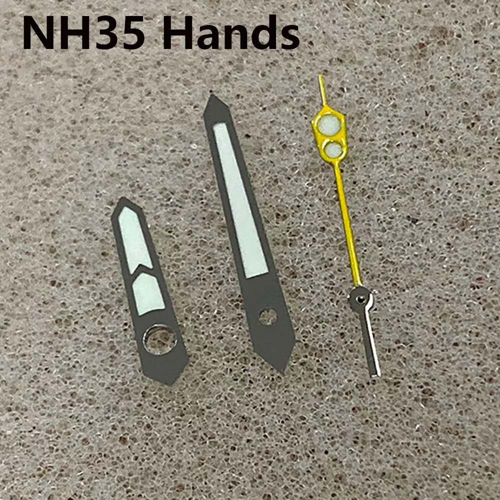 

Watch Pointers Green Luminous Hands NH35 Needles for NH35 NH36 Movement Watch Hands 8.2mm*12.5mm*12.5mm Wristwatch Accessories
