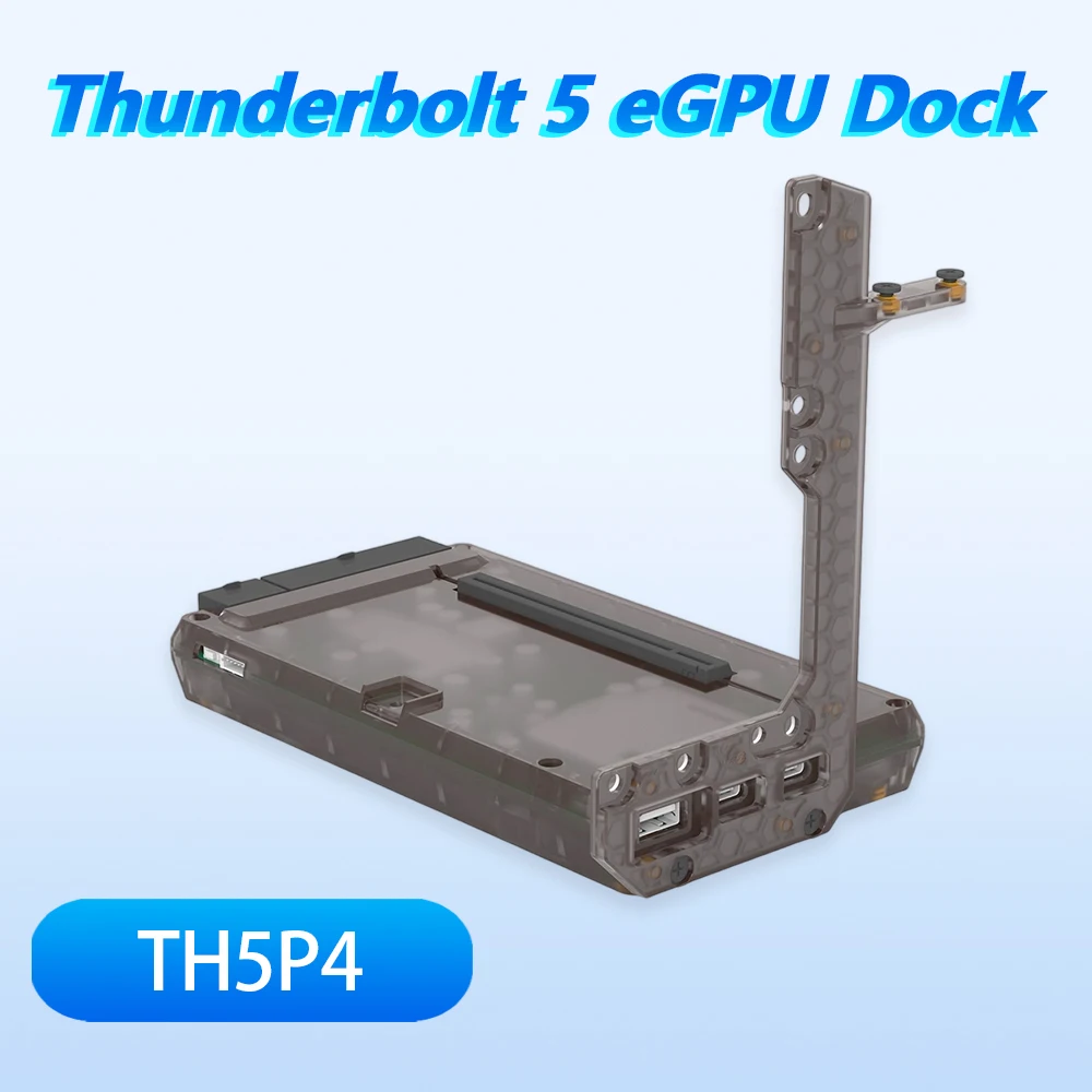 

Thunderbolt 5 Graphics Card docking station eGPU Dock External TH5P4 PD 100W compatible 5/4/3 USB4 Expansion ATX Power Supply