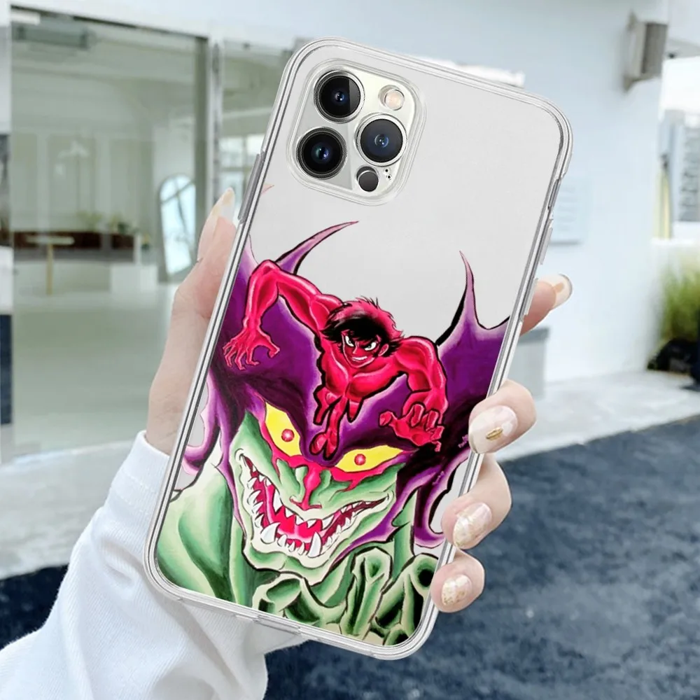 D-Devilmans C-Crybabys Phone Case For IPhone 16 15 14 13 12 Mini 11 Pro XS Max X XR SE 6 7 8 Plus Soft Silicone Cover