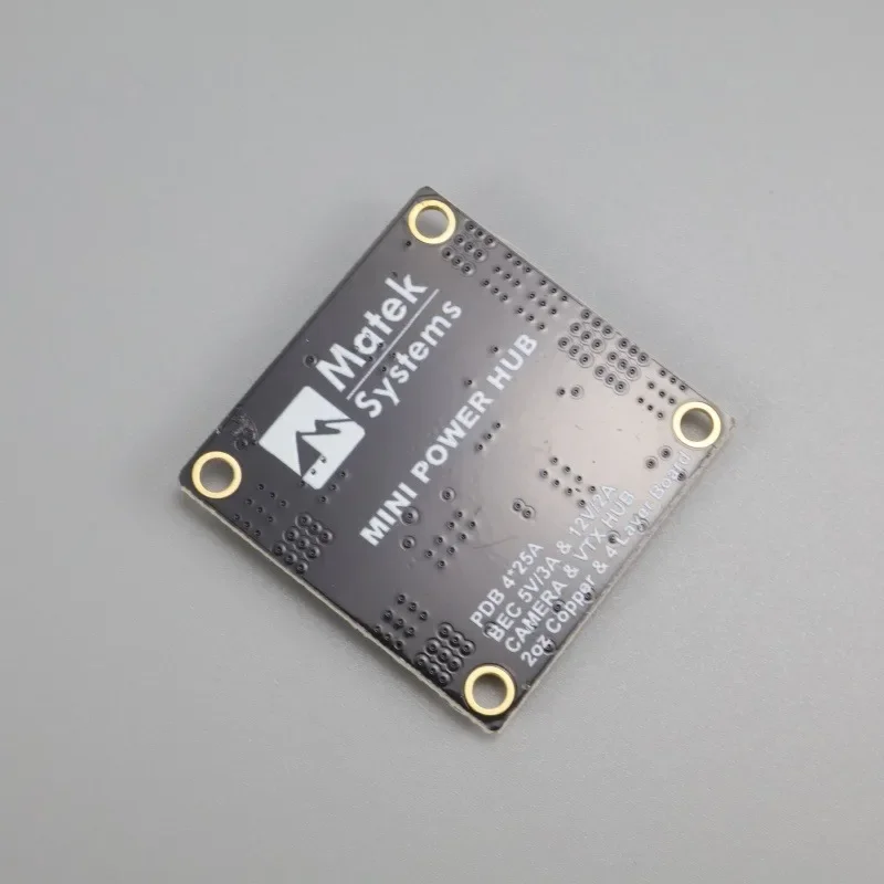 แผงจ่ายไฟสำหรับมัลติคอปเตอร์ QAV250 ZMR250 รุ่น Matek Mini Power Hub PDB 1/3 ชิ้น พร้อม BEC 5V 12V สำหรับ FPV
