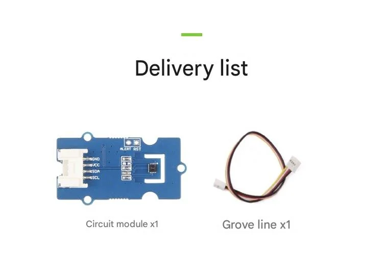 High Precision Temperature Humidity Sensor SHT35 Digital I2C Compatible with Arduino Raspberry Pi 4B