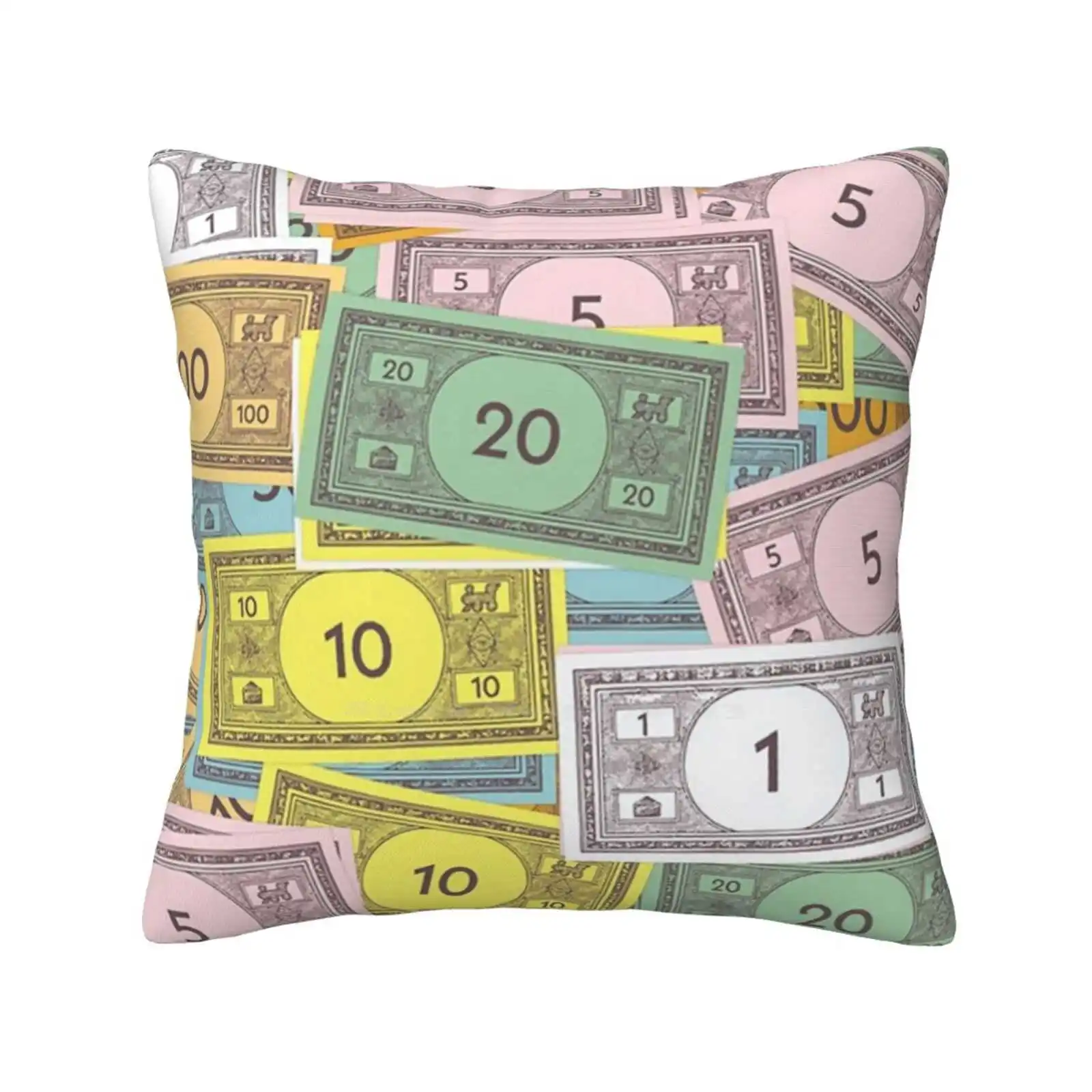 Money Pillowslip Pillowcase Alec Money Games Bank Rich Anime Cartoon Cimax Alalf