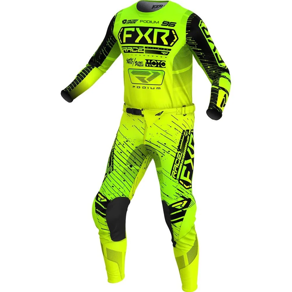 2025 Podium FXR MX Gear Set Off Road Motorcycle Jersey Set Motocross Combo Dirt Bike Suit Moto Kit image 4