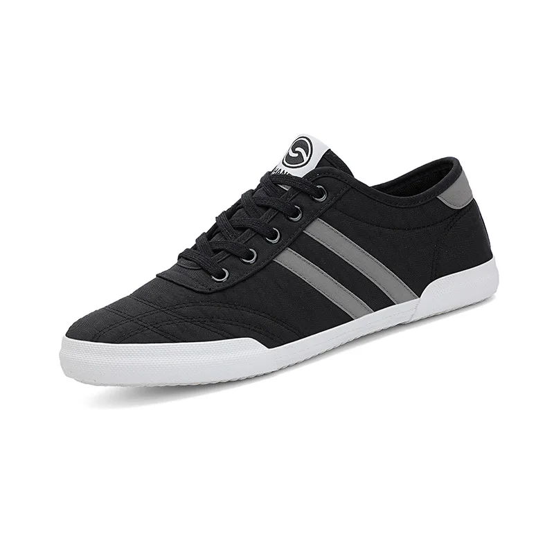 Men's Shoes Fashion Korean Version Casual Shoes Men's Low-top Canvas Shoes Lightweight Walking Falts Men's Casual Sneakers Tenis