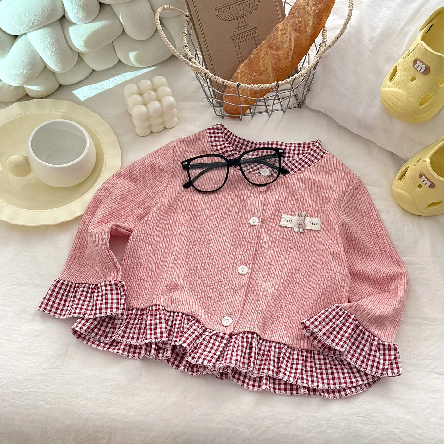 Dziewczęca jesienna bluzka z f – Knit Cardigan Infant recenzja i cena