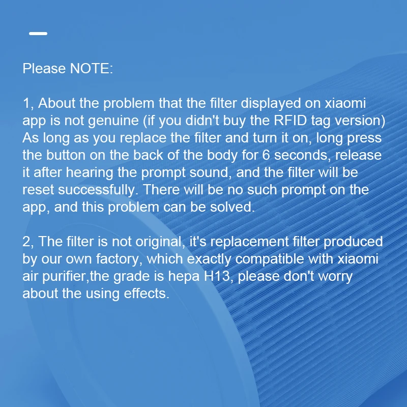 For Xiaomi Hepa Filter M8R-FLH Activated Carbon Filter for Xiaomi Air Purifier 2S/2C/2H/3C/3H/Pro Xiaomi Air Purifier 2S Filter