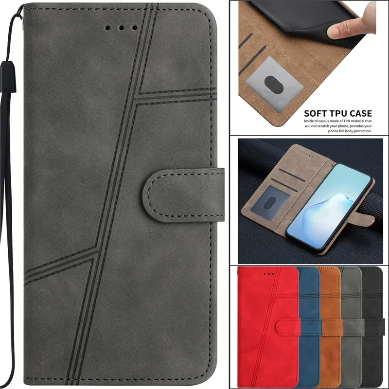 For Redmi 13C  Wallet 13CCase for Xiaomi Redmi 13C 12 12C 10Prime 10A 9A 9C A1 A2 Capa Leather Magnetic Phone Protect Cover Case